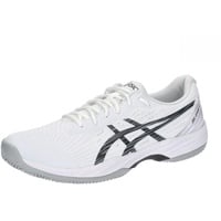 Asics Herren Gel-Game 9 Clay/OC Sneaker, White/Black, 43.5 EU