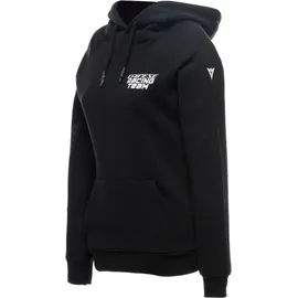Dainese Kapuzenpullover Hoodie Schwarz/Weiß M