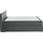 Atlantic Home Collection Boxspringbett REX, LED Beleuchtung und Topper (Härtegrad H2), dunkelgrau
