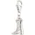 KUZZOI Charm Medaillon Western Cowboy Stiefel Silber