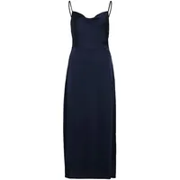 VILA Ravenna Strap ärmelloses Langes Kleid Navy Blazer 40