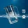 Wessper Wasserfilter Kanne Grau 3 L