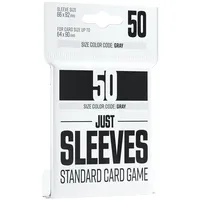 Gamegenic Gamegenic, Just Sleeves - Standard Card Game Black,