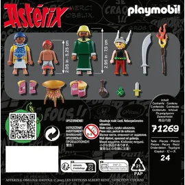 Playmobil Asterix Pyradonis' vergiftete Torte 71269