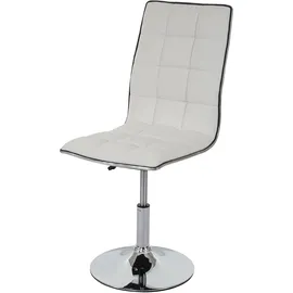 Mendler Esszimmerstuhl Kunstleder weiß 2er Set