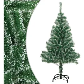 vidaXL Künstlicher Weihnachtsbaum Beschneit Grün 150 cm