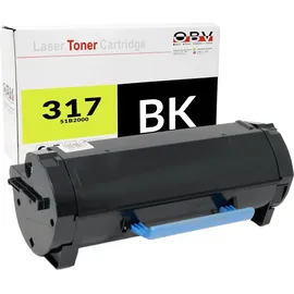 OBV Kompatibel zu Lexmark 51B2000 Schwarz
