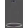 Paul Neuhaus TITUS 1-flg. 38,5W Ø 60 cm rund/grau