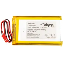 Akyga LiPo Akku 3,7V 4000mAh