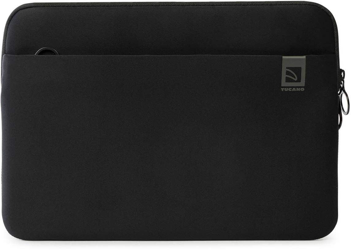 Tucano BFTMB13-BK Top Second Sleeve für Apple MacBook Pro, 33,02 cm (13 Zoll) (2016) schwarz, Black, 13"