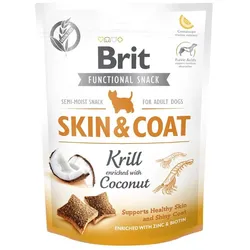 BRIT CARE DOG FUNCTIONAL SNACK SKIN&COAT KRILL 150g