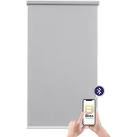 SUNLINES Elektrisches Rollo »Mosaik«, blickdicht, mit Bohren, freihängend, appgesteuert