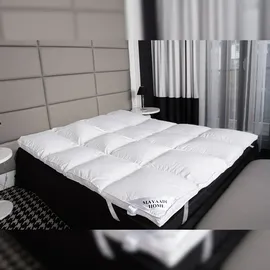 Mayaadi-Home HS71 Matratzenauflage Topper 140 x 200 cm weiß