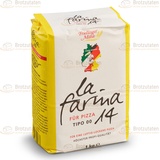 1kg Pizzamehl la farina 14 von der Frießinger Mühle, hoher Proteingehalt (14g)