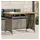 vidaXL Gartentisch mit Holzplatte 110 x 68 x 70 cm Grau