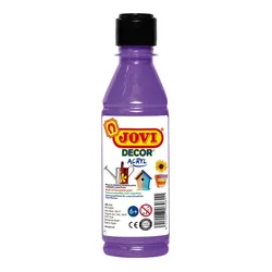 Jovi DECOR ACRYL Mehrzweckfarben 250 ml Flasche, violett Acrylmalfarbe 8412027024464 Jovi