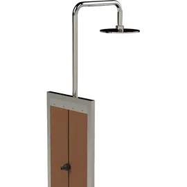 Ideal Eichenwald Modell 70 Gartendusche Bahama weiß