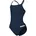 Solid Badeanzug Blau 128