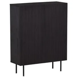 Livetastic Highboard 80 x 103 x 30 cm Schwarz