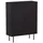 Livetastic Highboard 80 x 103 x 30 cm Schwarz