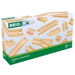 BRIO Spiel Großes Schienensortiment, 50 Teile