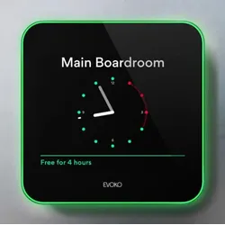 Evoko Liso Raummanager digitales Türschild 8 Zoll (20,32 cm)
