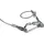 SAVEKING Safety Cable 5 mm - BGV-C1 WLL: 60 kg - 100 cm - Silber