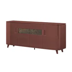 Jette Home Sideboard  Pedra ¦ rot ¦ Maße (cm): B: 190 H: 82 T: 45.0