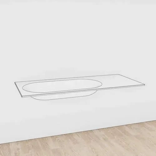 Voglauer Waschtisch Valpin Glas links
