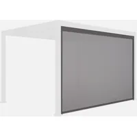 sweeek Seitenmarkise Triomphe 4 m grau