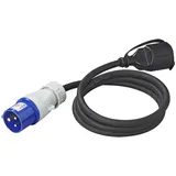 PRO PLUS Adapterkabel CEE-Stecker nach Schuko, 150cm