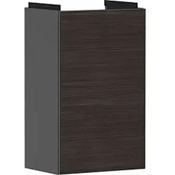 hansgrohe Xevolos E Waschtischunterschrank 54168730 340x555x245mm, links, schiefergrau matt, Eiche dunkel