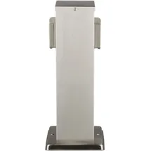 Heitronic Gartensteckdose 2-fach Edelstahl 1 St.