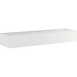 vidaXL Pflanzkübel 280 x 80 x 40 cm Weiß