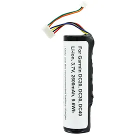 AccuCell Akku passend für Garmin Astro System DC20, DC30, DC40, Dog Tracking DC 20