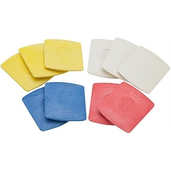 buttinette Schneiderkreide, Größe: 4 x 3,5 cm, Inhalt: 10 Stück