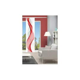 VISION S Opalia Schiebegardine 60 x 245 cm rot