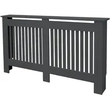ML-Design Heizkörperverkleidung Landhausstil 152x19x82 cm Anthrazit