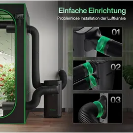 VIVOSUN AeroLush C08 smartes Klimagerät 785 Watt 4-in-1 Klimaprogramme