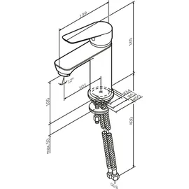 AM.PM Hit Einhandmischer Weiß