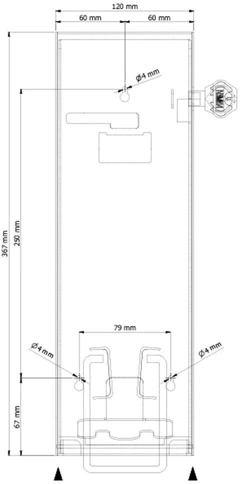 Conti+ Desinfektionsmittelspender SteelTec DESIGN