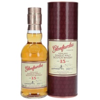 Glenfarclas 15 Years Old Highland Single Malt Scotch 46% vol 0,2 Geschenkbox