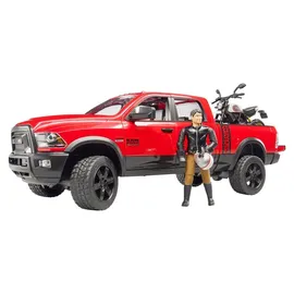 Bruder 02502 - RAM 2500 Power Wagon mit Ducati Desert Sled 1:16