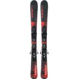 elan Maxx Blk Red Jrs Kinder All-Mountain Ski, schwarz - 80