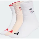 adidas Graphic Socken 3 Paare Wonder Quartz/White/Pure Ruby 46-48