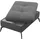 sit&more Polsterhocker Amica mit Stauraum 102 x 47 x 69 cm Grau