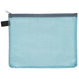 FolderSys Reißverschlussbeutel blau 0,15 mm,