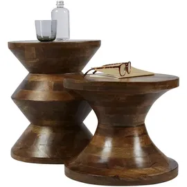 SIT Möbel SIT Hocker »TOM Tailor BxHxT: 36 x 45 x 40 cm, Mangoholz | braun