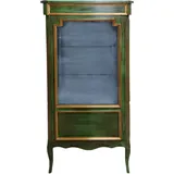 Casa Padrino Vitrine Barock 160 x 0 x 0 cm Grün/Gold