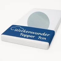 Grafenfels Wolkenwunder Matratzen Topper 120 x 200 cm weiß